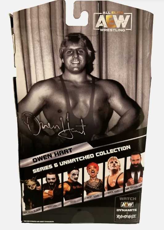 Owen Hart Aew Unmatched Series 7 ( Chase ) - Jazwares LLC (AEW Unmatched) action figure collectible [Barcode 191726431480] - Main Image 2