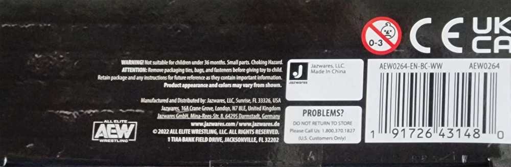 Owen Hart Aew Unmatched Series 7 ( Chase ) - Jazwares LLC (AEW Unmatched) action figure collectible [Barcode 191726431480] - Main Image 4