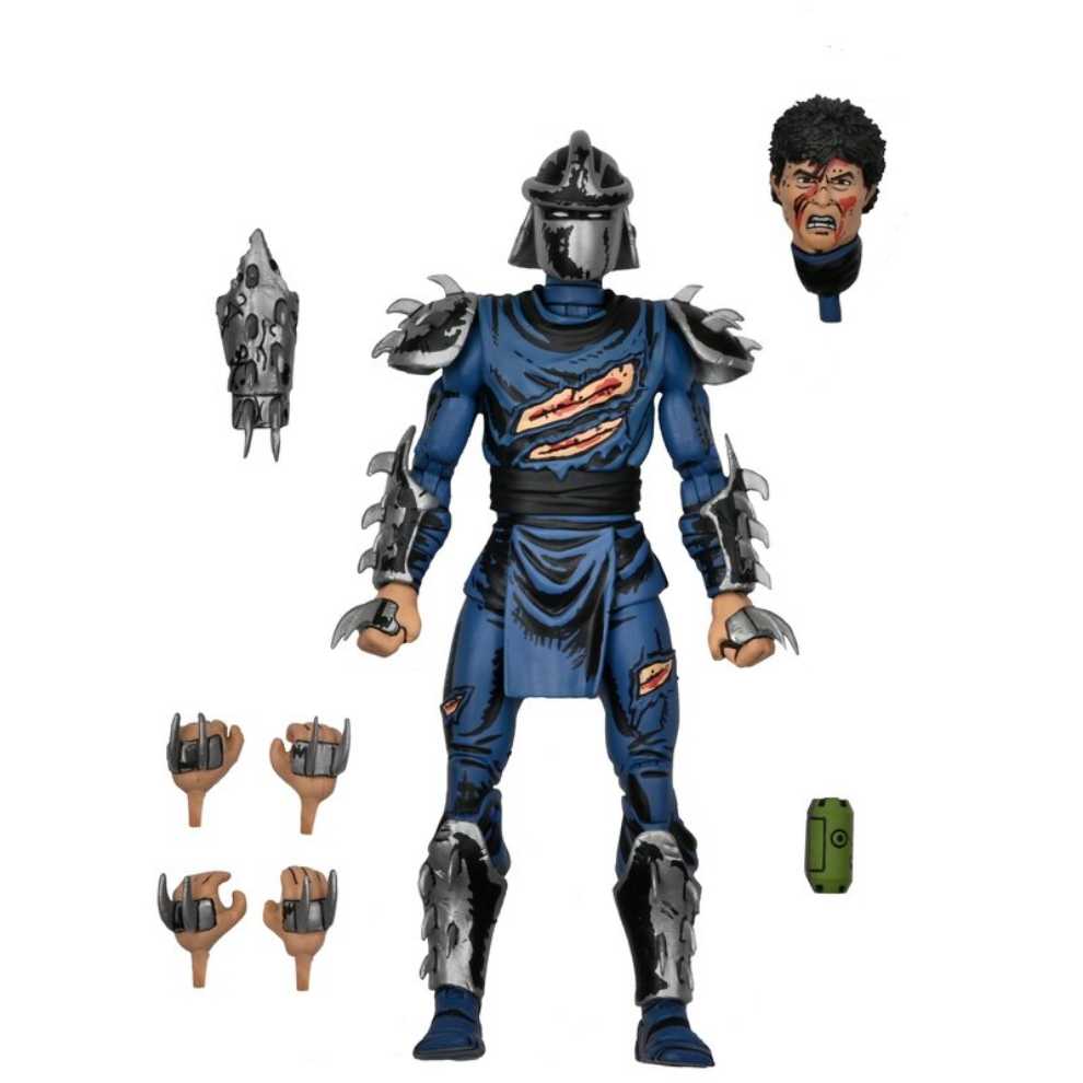Neca Teenage Mutant Ninja Turtles The Shredder (Battle Damaged) - Neca (Teenage Mutant Ninja Turtles) action figure collectible [Barcode 634482542897] - Main Image 4