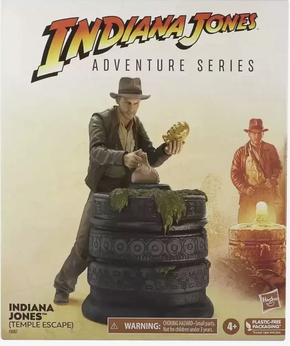 Indiana Jones (Temple Escape) - Hasbro (Raiders Of The Lost Ark) action figure collectible [Barcode 5010994170523] - Main Image 2