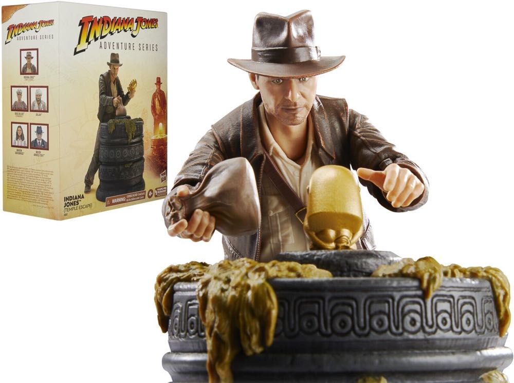 Indiana Jones (Temple Escape) - Hasbro (Raiders Of The Lost Ark) action figure collectible [Barcode 5010994170523] - Main Image 4