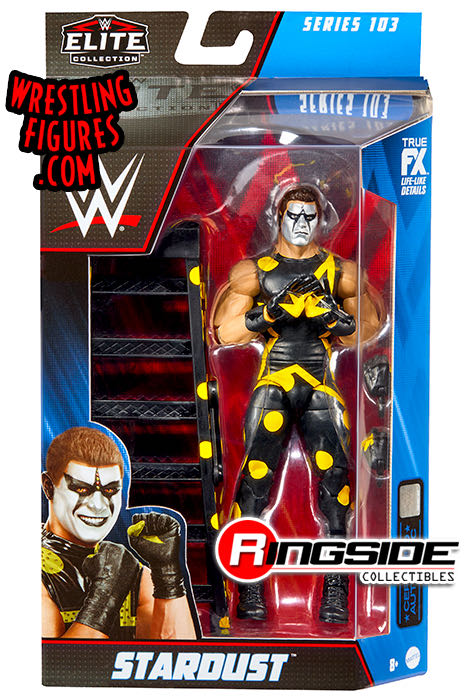 Stardust [Polka Dot] - Mattel (WWE Elite Collection) action figure collectible - Main Image 2