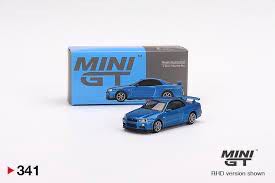 Nissan Skyline R34 GT-R - Mini GT action figure collectible [Barcode 4895183697477] - Main Image 2