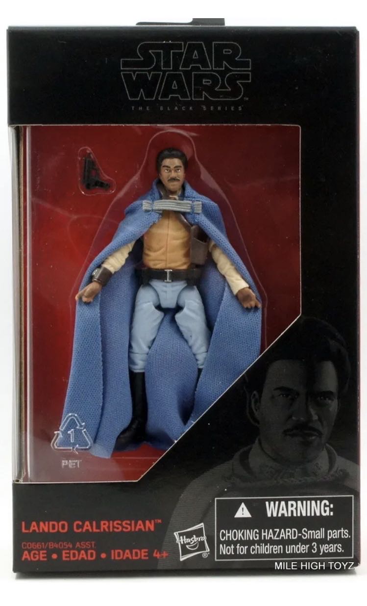 Lando Calrissian TBS [P3] 3.75” (Walmart Exclusive) - Hasbro (Star Wars Episode VI: Return of the Jedi) action figure collectible - Main Image 1