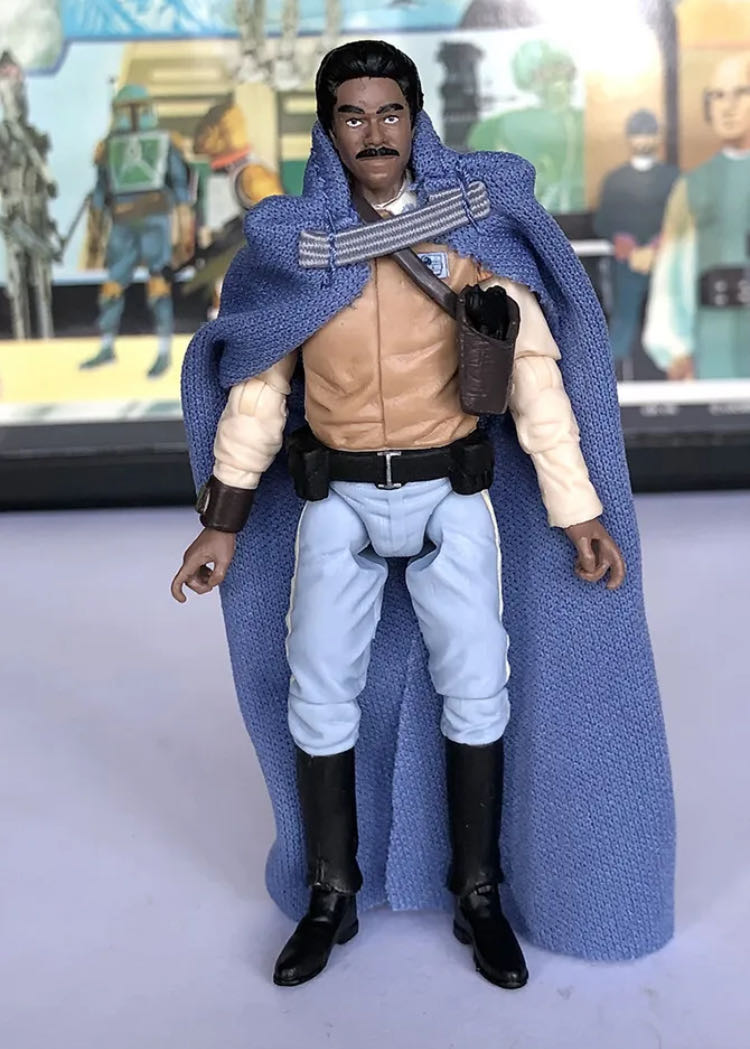 Lando Calrissian TBS [P3] 3.75” (Walmart Exclusive) - Hasbro (Star Wars Episode VI: Return of the Jedi) action figure collectible - Main Image 4