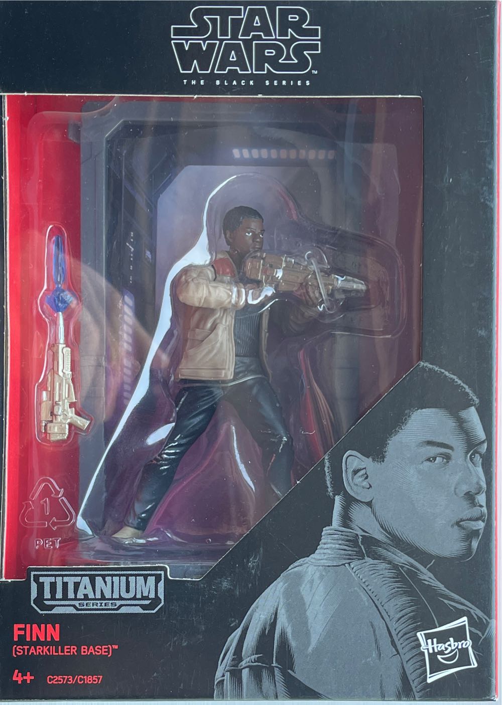Star Wars The Black Series Titanium Series Finn  action figure collectible [Barcode 5010993396511] - Main Image 1