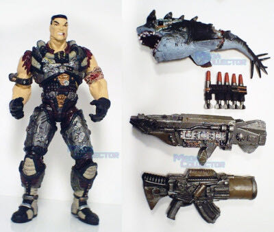 Quake 2 Marine Major - Resaurus action figure collectible [Barcode 705804012012] - Main Image 2