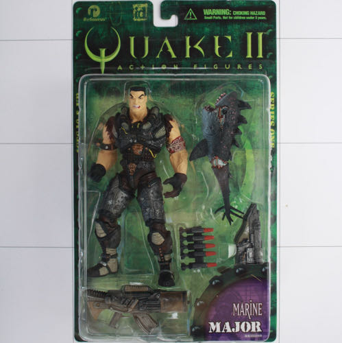 Quake 2 Marine Major - Resaurus action figure collectible [Barcode 705804012012] - Main Image 3