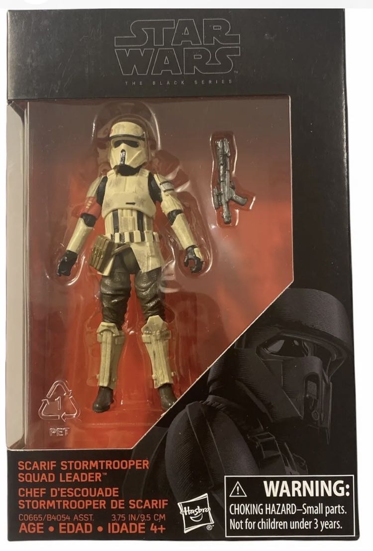 Scarif Stormtrooper Squad Leader TBS [P3] 3.75” (Walmart Exclusive) - Hasbro (Rogue One: A Star Wars Story) action figure collectible - Main Image 1