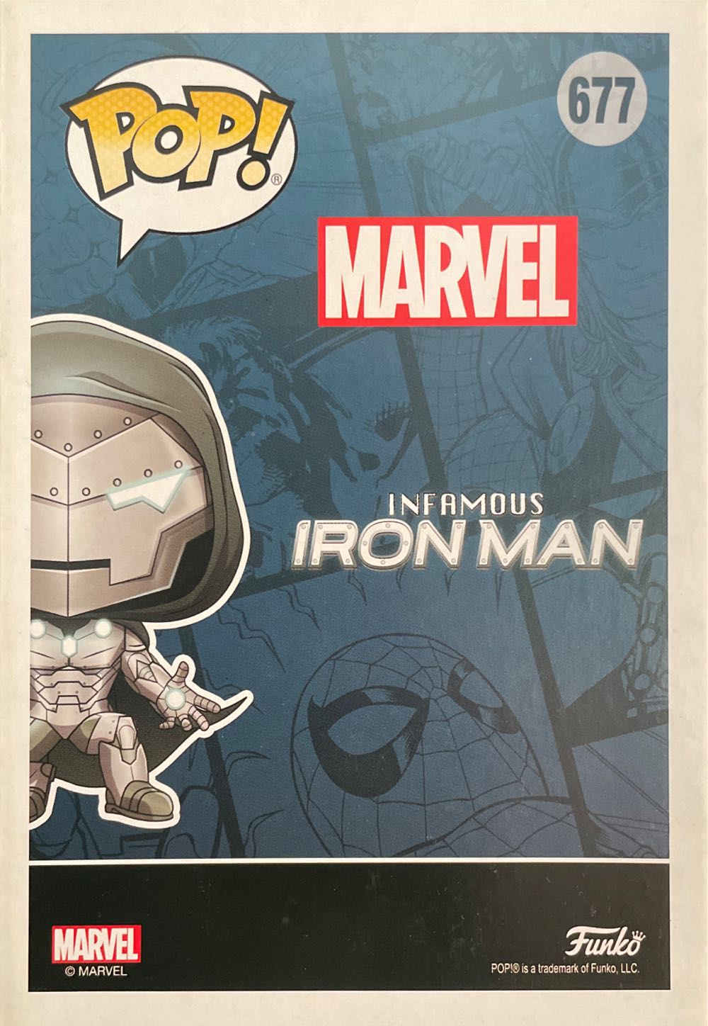 Iron Man (infamous) #677 - Funko (Funko Pop) action figure collectible [Barcode 889698364447] - Main Image 3