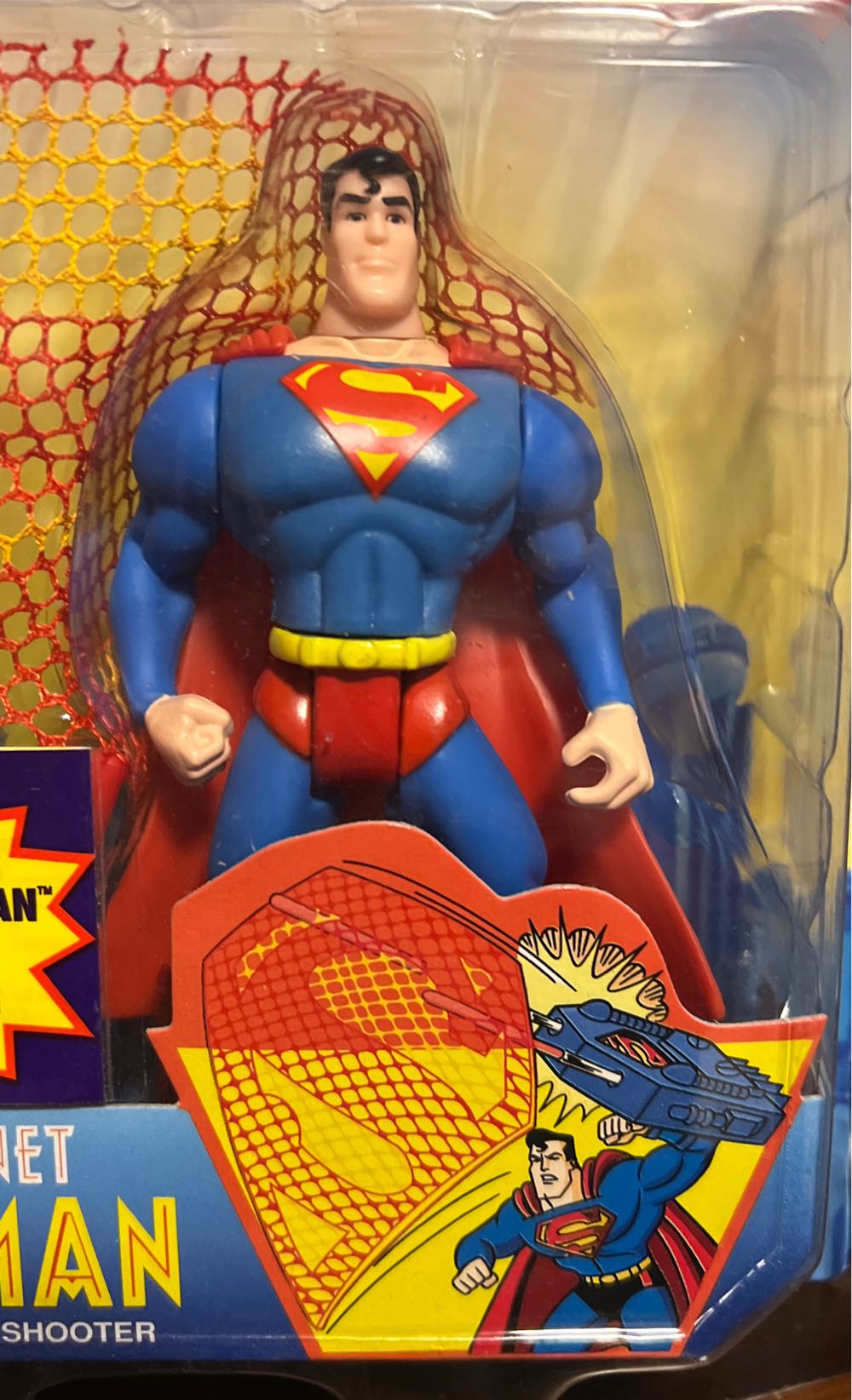 Superman TAS : Capture Net Superman - Kenner (Superman: The Animated Series) action figure collectible [Barcode 076281629285] - Main Image 4
