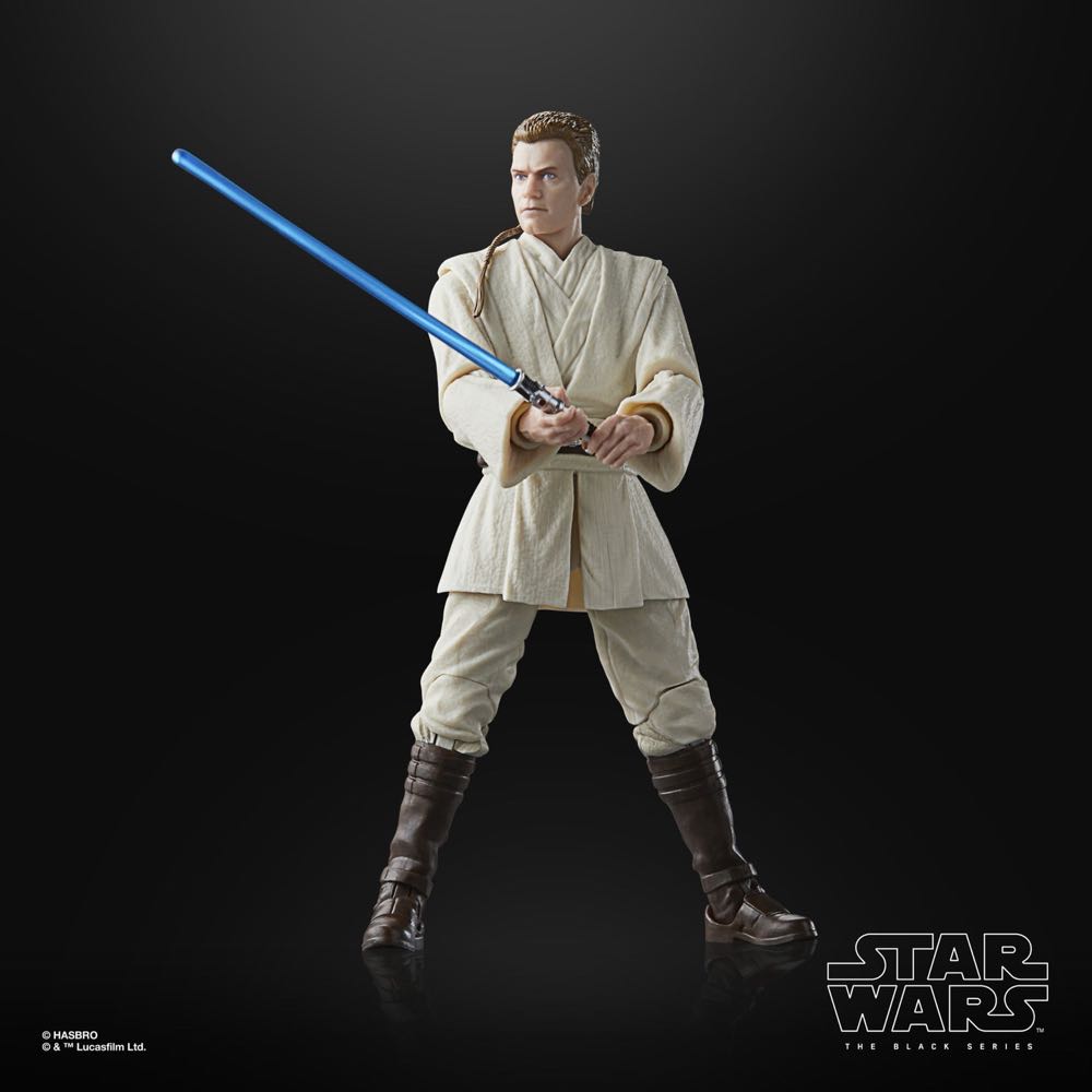 Star Wars The Black Series (Phantom Menace) Obi-Wan Kenobi (Padawan) - Hasbro action figure collectible - Main Image 2