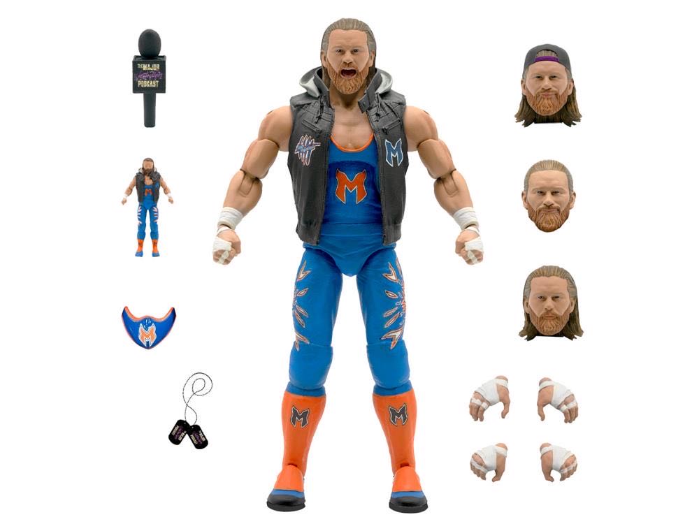 Brian Myers - Super 7 (Major Wrestling Figure Podcast Ultimates Wave 1) action figure collectible - Main Image 3