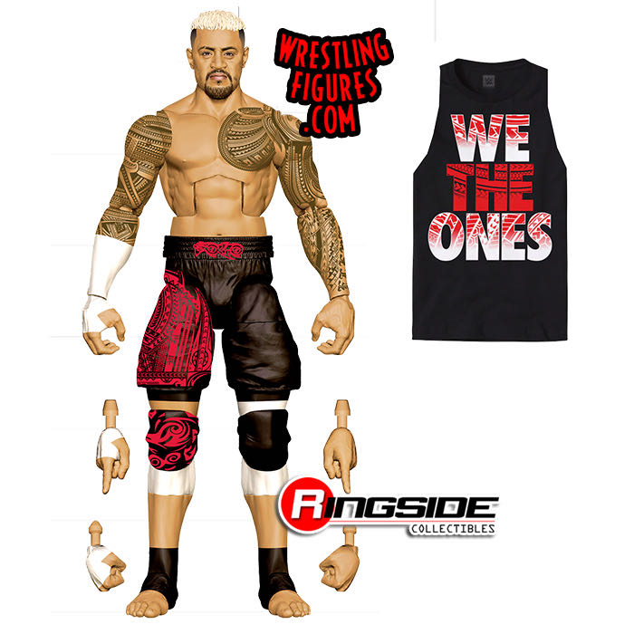 Solo Sikoa - Mattel (WWE Elite Series #104) action figure collectible - Main Image 1