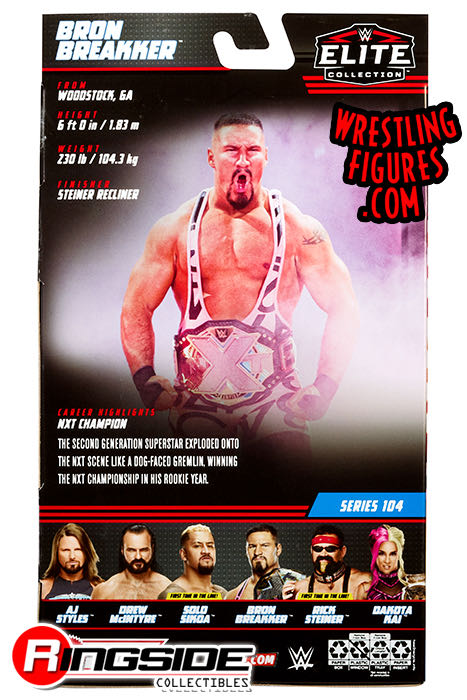 Bron Breakker - Mattel (WWE Elite Series #104) action figure collectible - Main Image 2