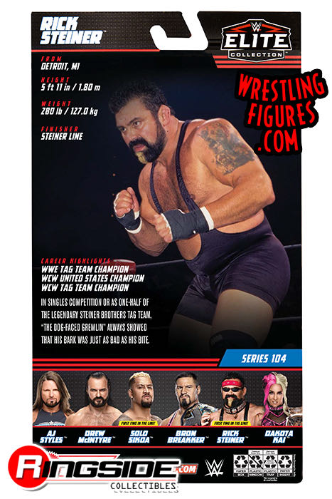 Rick Steiner - Mattel (WWE Elite Series #104) action figure collectible - Main Image 2