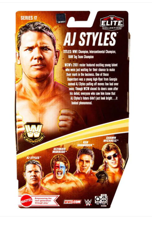 Legends Series #17 - Mattel (AJ Styles) action figure collectible - Main Image 2