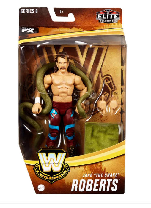 Legends Series #8 - Mattel (Jake The Snake Roberts) action figure collectible - Main Image 1