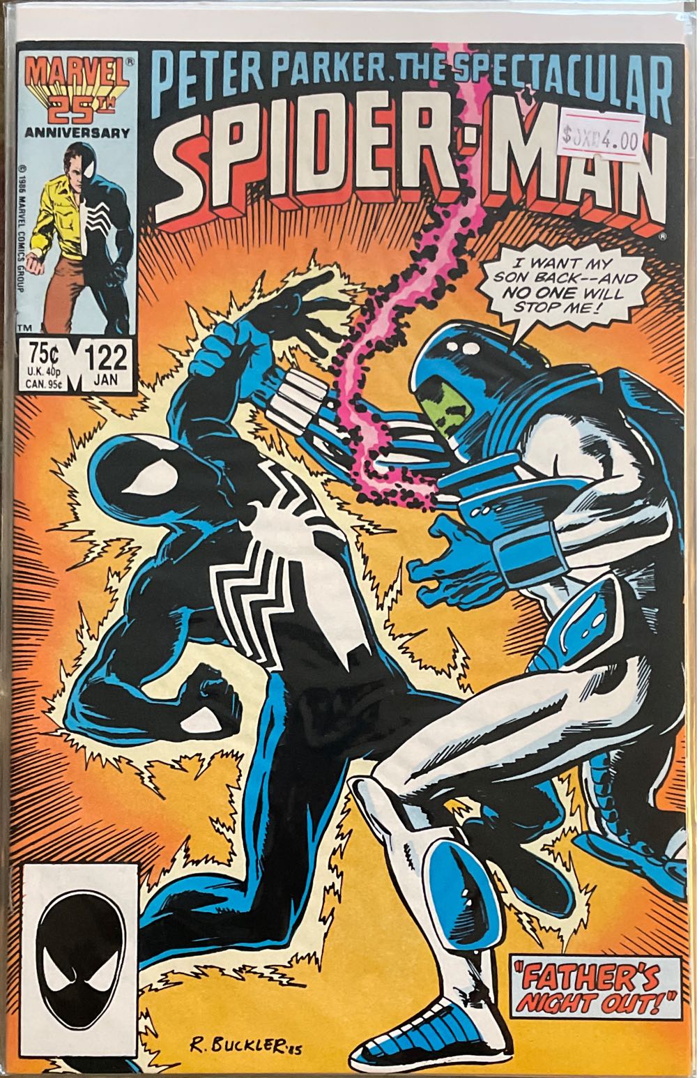 Peter Parker The Spectacular Spider-man #122  action figure collectible - Main Image 1