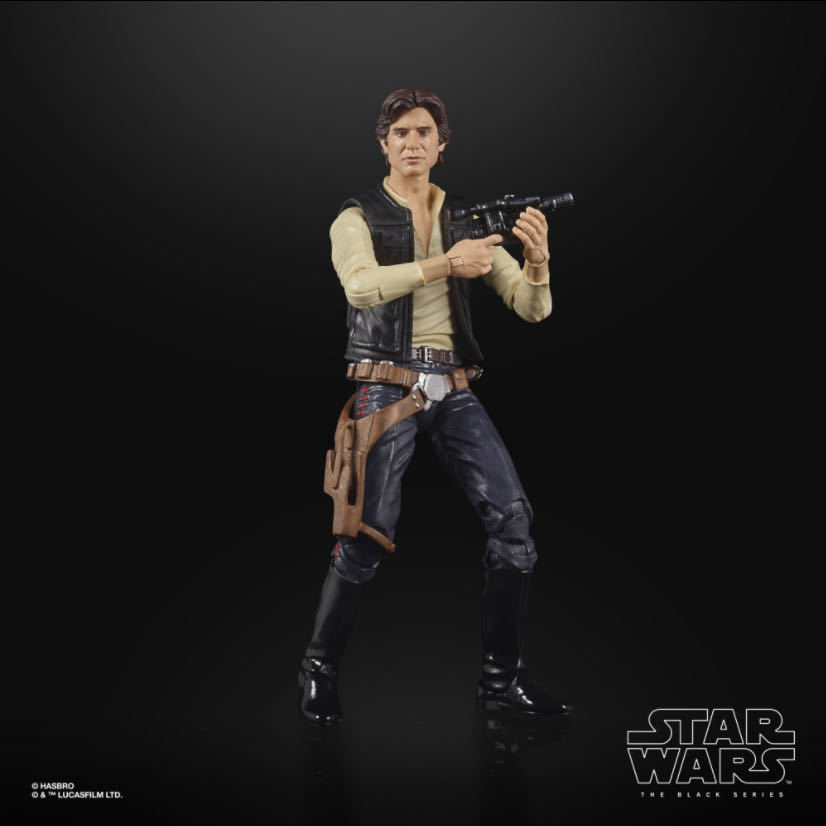 SW: ANH 6”: HAN SOLO - Hasbro (Star Wars Episode IV: A New Hope) action figure collectible [Barcode 461015720619] - Main Image 2