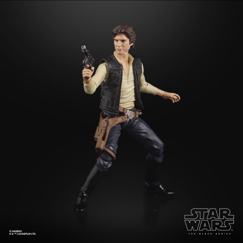 SW: ANH 6”: HAN SOLO - Hasbro (Star Wars Episode IV: A New Hope) action figure collectible [Barcode 461015720619] - Main Image 3