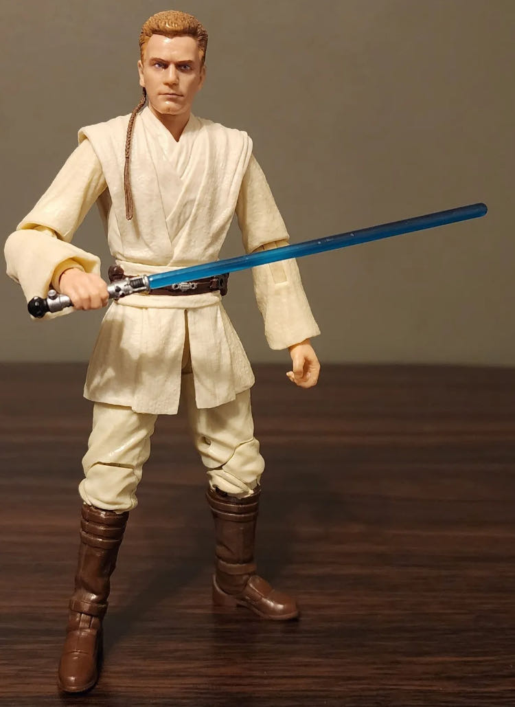 Obi-Wan Kenobi (Padawan) TBS [P3] #85 - Hasbro (Star Wars Episode I: The Phantom Menace) action figure collectible - Main Image 4