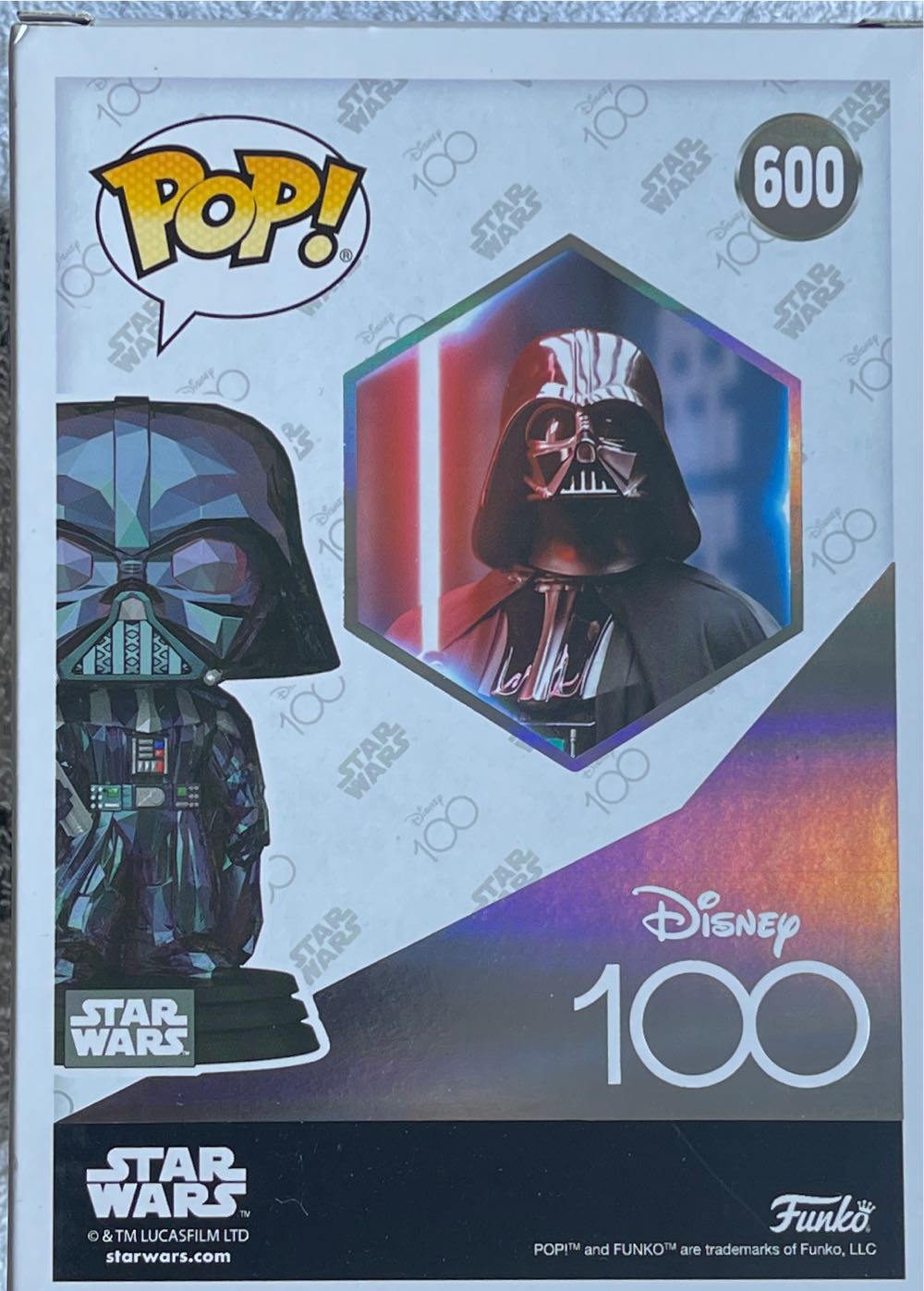 Funko Pop! Darth Vader Facet - Funko (Funko Exclusive) action figure collectible [Barcode 889698704861] - Main Image 3