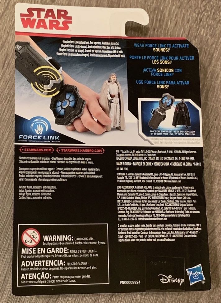 Luke Skywalker (Jedi Master) TLJ Force Link - Hasbro (Star Wars Episode VIII: The Last Jedi) action figure collectible - Main Image 2