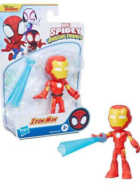 Spidey -  Iron Man  (Spidey and His Amazing Friends) action figure collectible [Barcode 5010993933471] - Main Image 3