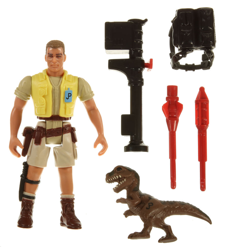 Kenner Jurassic Park Series 1 - Robert Muldoon - Kenner (Jurassic Park) action figure collectible - Main Image 4