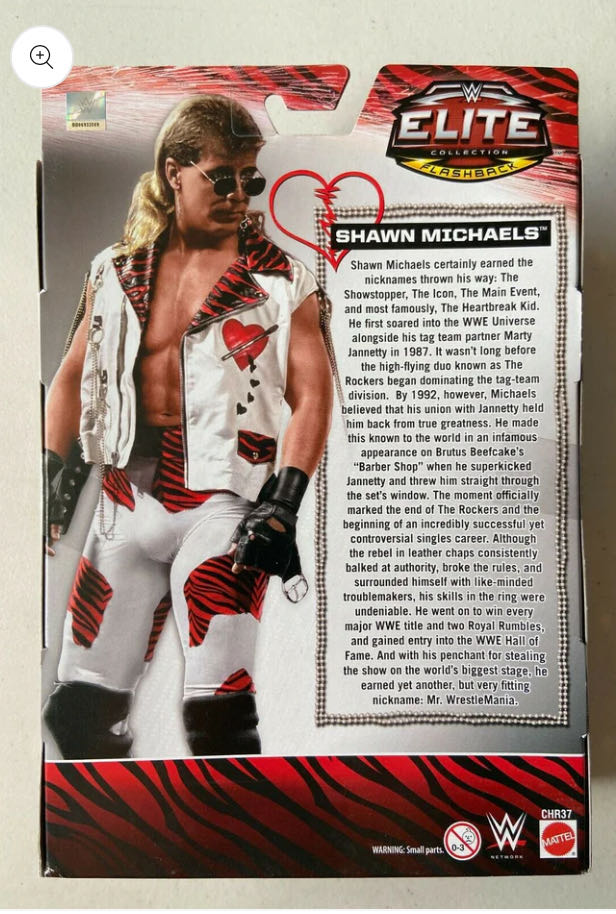Ringside Exclusive - Mattel (Shawn Michaels) action figure collectible - Main Image 2