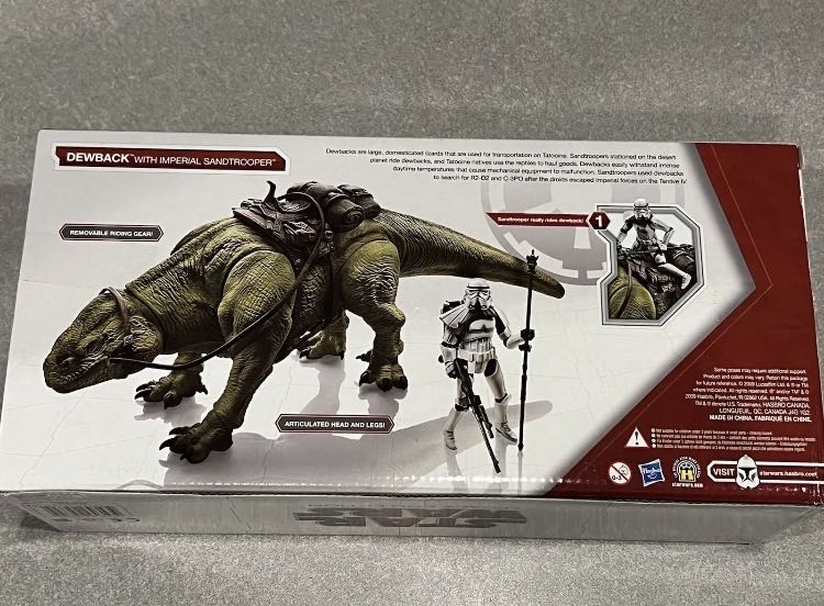Dewback With Imperial Sandtrooper TLC (Walmart Exclusive) - Hasbro (Star Wars Episode IV: A New Hope) action figure collectible - Main Image 2