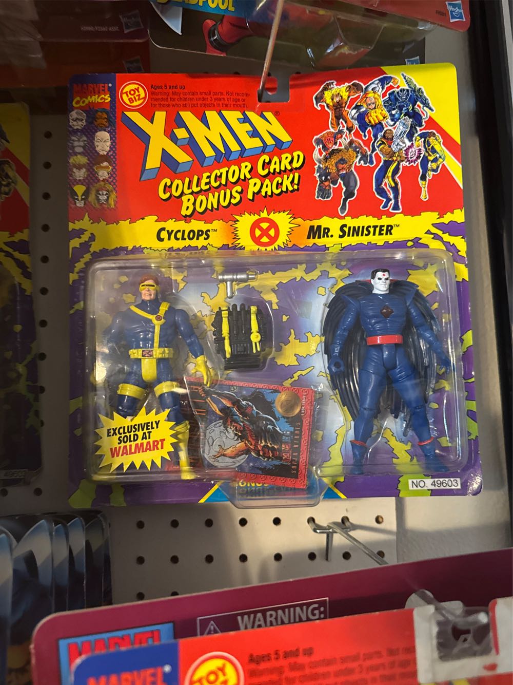 Marvel X-men Cyclops Mr Sinister - Toybiz action figure collectible [Barcode 035112496144] - Main Image 2