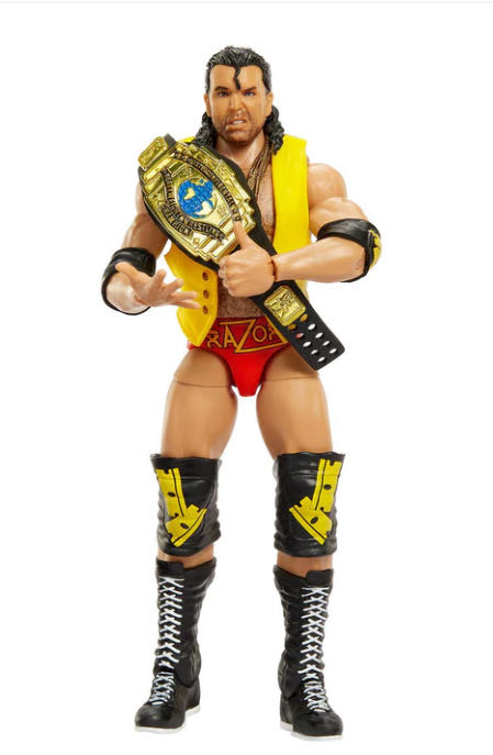 Razor Ramon [Yellow Vest] - Mattel (WWE Ultimate Edition) action figure collectible - Main Image 4