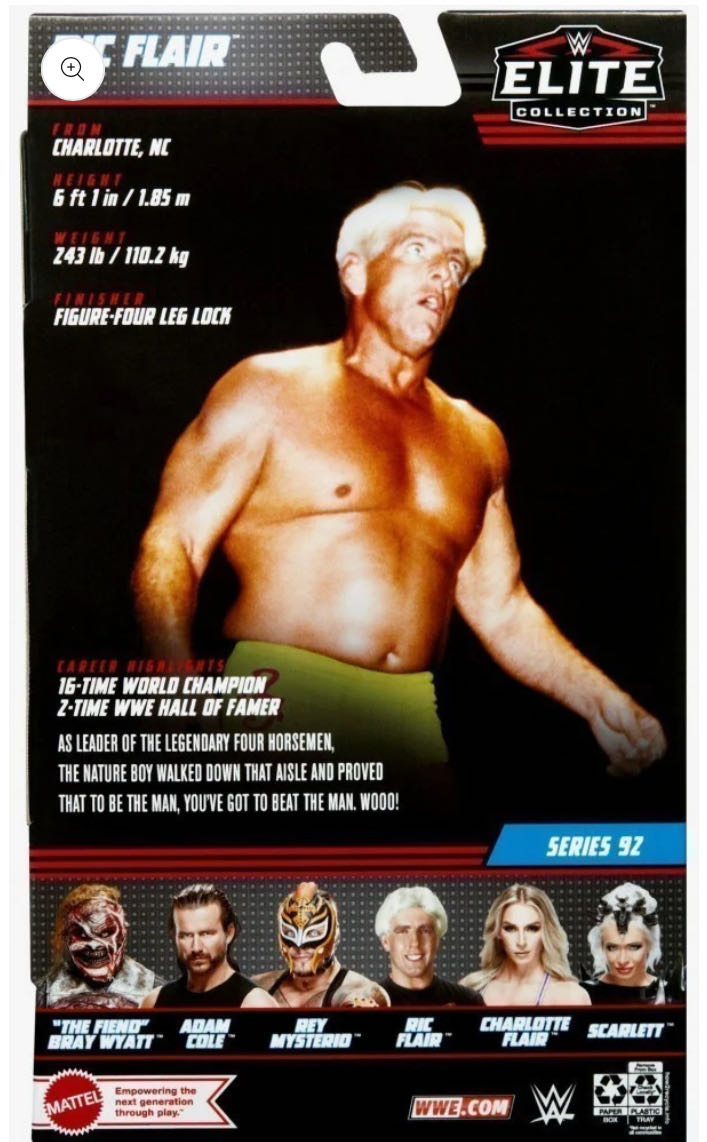Elite Series #92 - Mattel (Ric Flair) action figure collectible - Main Image 2