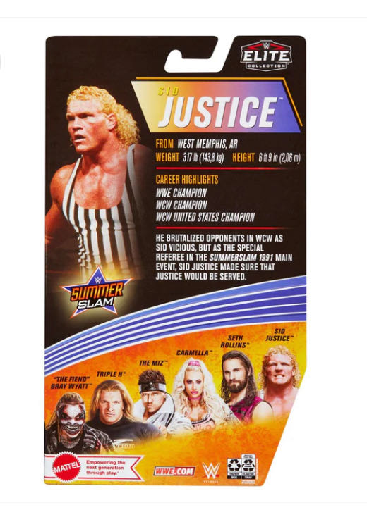 Elite Series #86 - Mattel (Sid Justice) action figure collectible - Main Image 2
