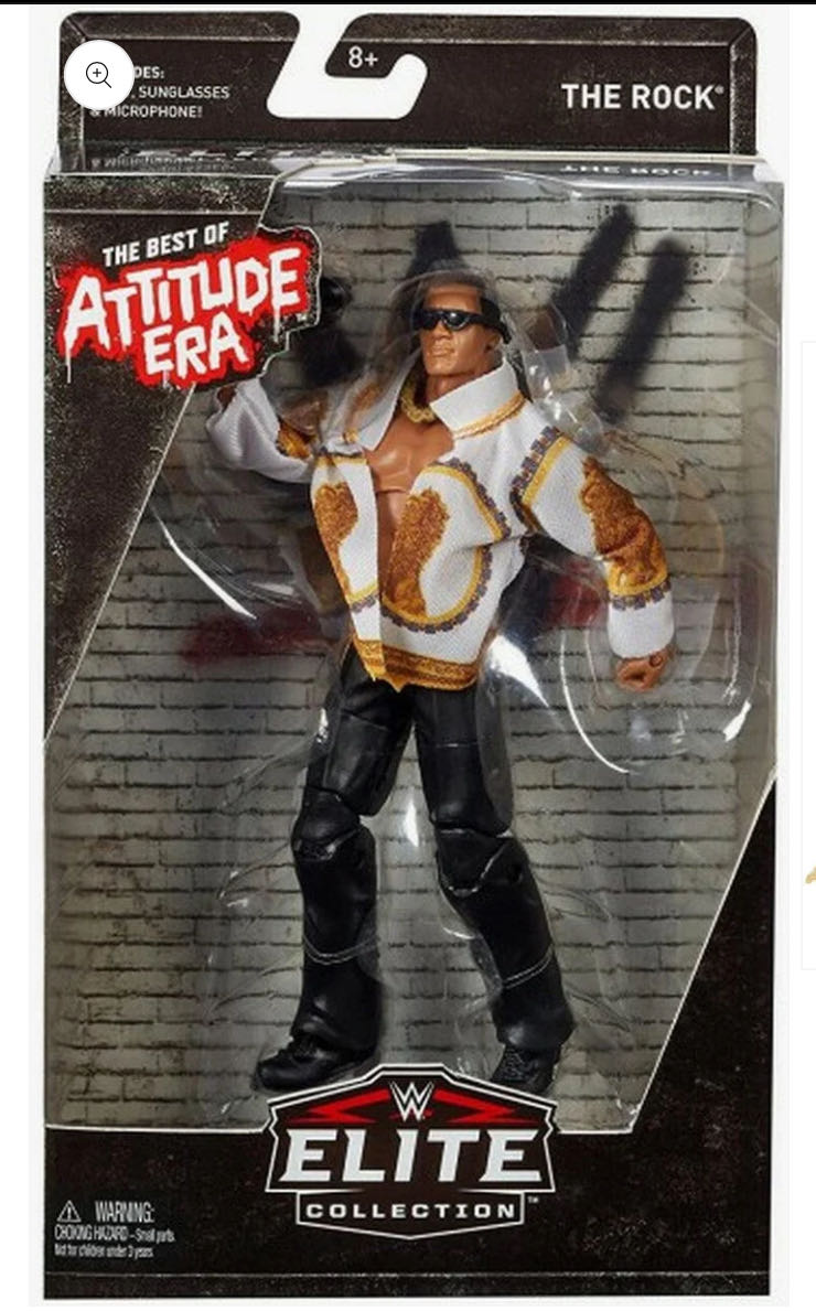 The Best of The Attitude Era - Mattel (The Rock) action figure collectible - Main Image 1