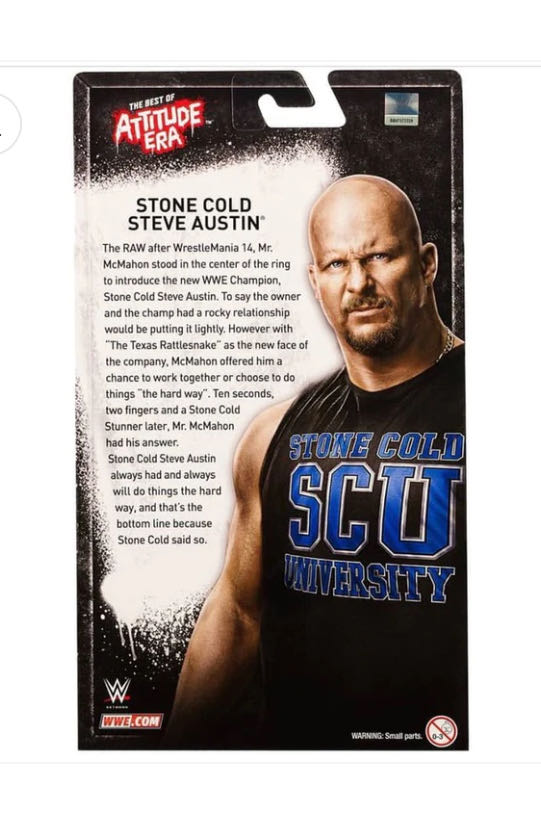 The Best of The Attitude Era - Mattel (Steve Austin) action figure collectible - Main Image 2