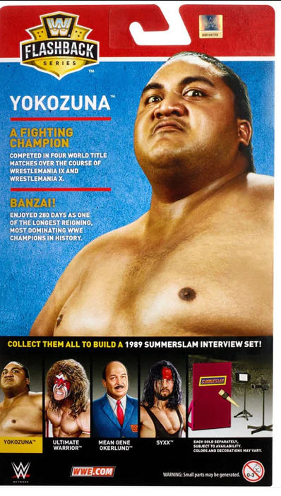 Flashback Series #1 - Mattel (Yokozuna) action figure collectible - Main Image 3