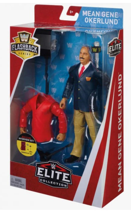 Flashback Series #1 - Mattel (Mean Gene Okerlund) action figure collectible - Main Image 2