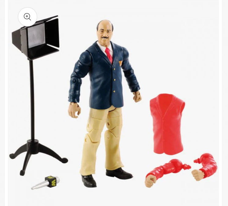 Flashback Series #1 - Mattel (Mean Gene Okerlund) action figure collectible - Main Image 4