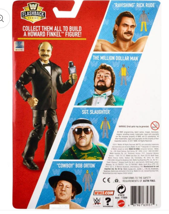 Flashback Basic Series #1 BAF - Mattel Basic (Howard Finkel) action figure collectible - Main Image 2