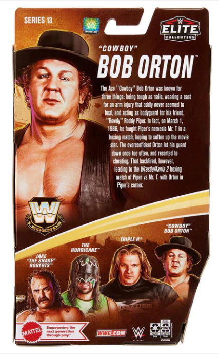 Legends Series #13 - Mattel (Cowboy Bob Orton) action figure collectible - Main Image 2