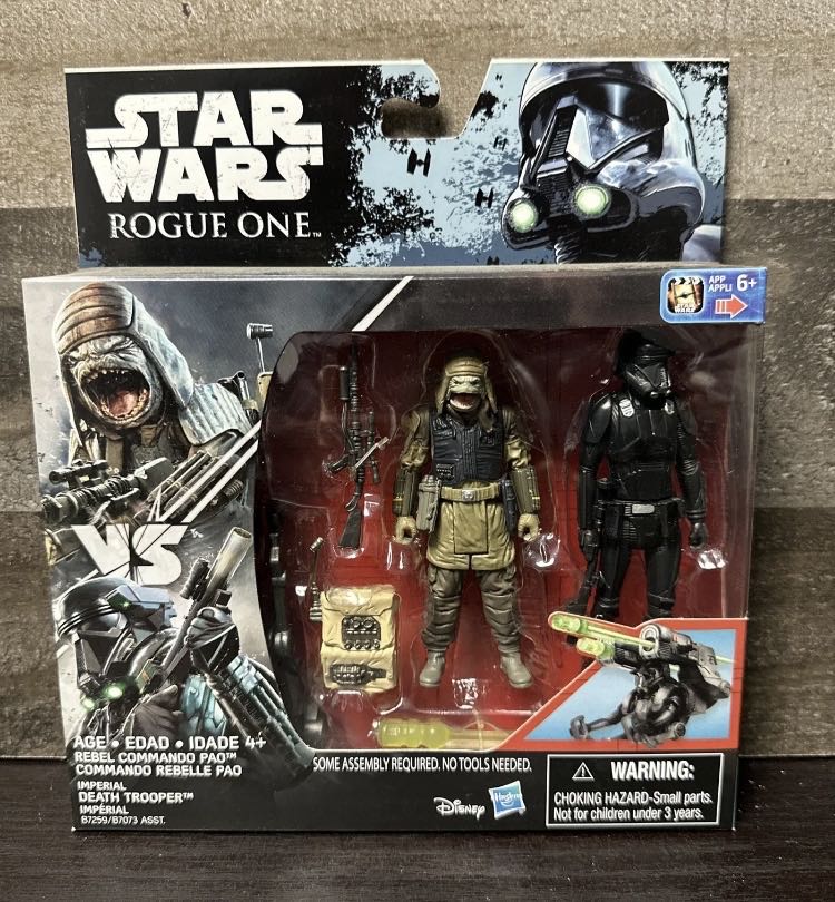 Rebel Cammando Pao (From RO Rebel Commando Pao/Imperial Death Trooper 2-Pack) - Hasbro (Rogue One: A Star Wars Story) action figure collectible - Main Image 4