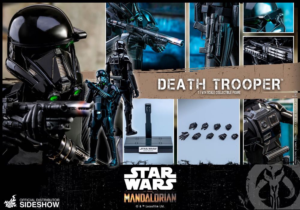 Death Trooper - Hot Toys / Sideshow (Star Wars: The Mandalorian) action figure collectible - Main Image 3