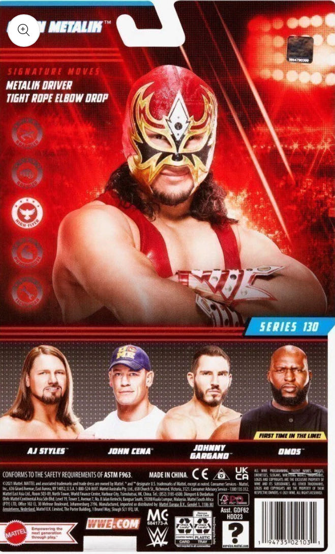 Basic Series #130 - Mattel Basic (Gran Metalik) action figure collectible - Main Image 2