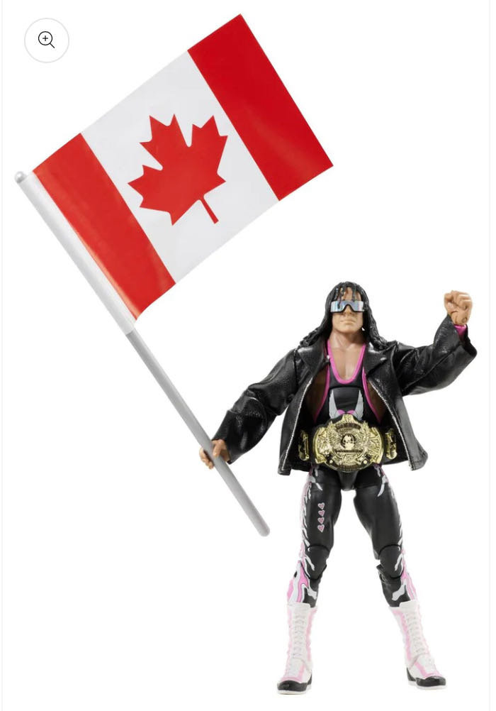 Defining Moments - Mattel (Bret “The Hitman” Hart) action figure collectible - Main Image 2