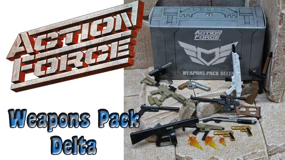 Weapons Pack Delta - Valaverse (Action Force Accesories) action figure collectible [Barcode 601968692476] - Main Image 4