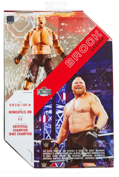 Ultimate Series #15 - Mattel (Brock Lesnar) action figure collectible - Main Image 2