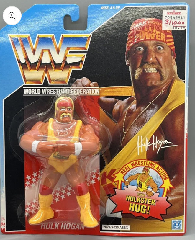 Hasbro Series #2 - WWF Hasbro (Hulk Hogan) action figure collectible - Main Image 1